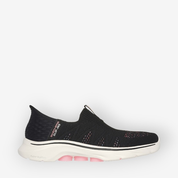 Skechers Women's Go Walk 7 City Lights in Black. 12522/BKMT